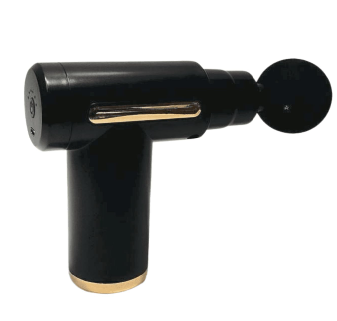 MXTOP Facial Massage Gun, 6 Speed Levels, Variable Frequency Vibration, Post-Exercise Muscle Massager, MP-720 BLACK